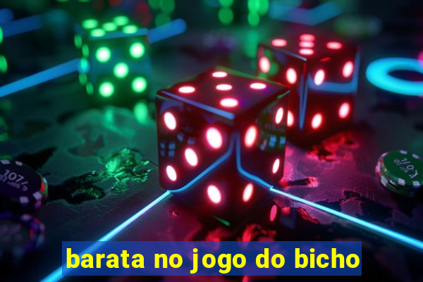 barata no jogo do bicho